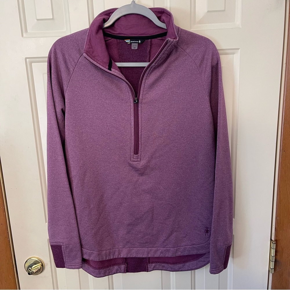 Smartwool Women's Half Zip Pullover Merino Wool Blend